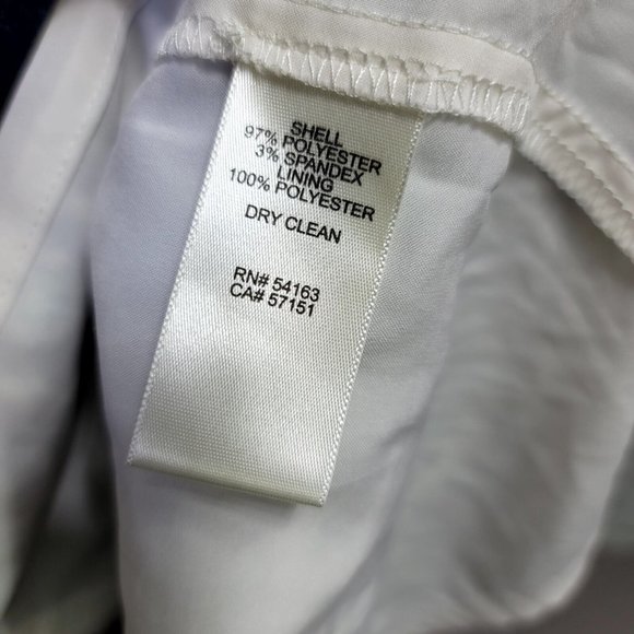 Eliza J Womens 4 Blue Green Paisley 3/4 Sleeve Crew Neck Sheath Dress - Picture 8 of 9